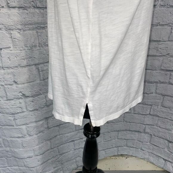 Gap vneck Longsleeve batwing top white sz S women - Picture 6 of 12